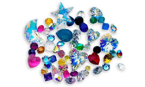 100 Pieces Swarovski Crystal Stones Lot Mixed 18 Pp 15 Mm 1st Quality