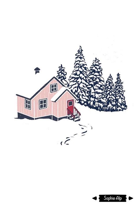 Pin By Lexus Wells On Drawing Inspiration Snow Illustration