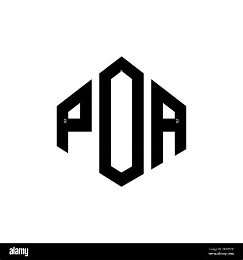 Poa logo design hi-res stock photography and images - Alamy