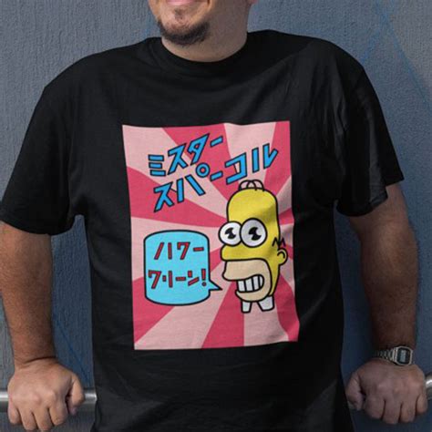 The Simpsons Homer Mr Sparkle Japanese Shirt