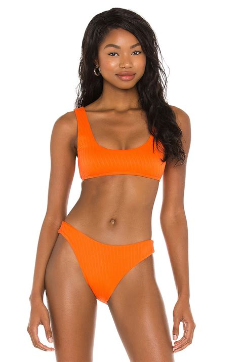 Monday Swimwear X Revolve Cabo San Lucas Bikini Top In Persimmon Revolve