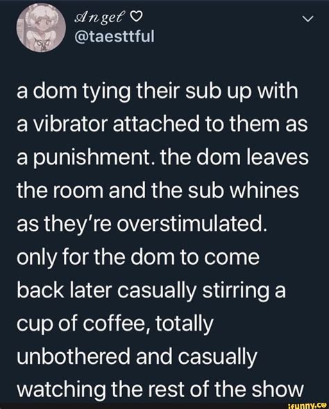 A Dom Tying Their Sub Up With A Vibrator Attached To Them As A