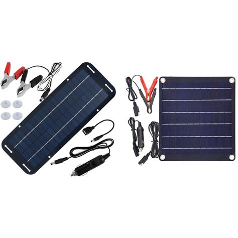 X Kit De Panneaux Solaires W V Chargeur De Filet Solaire Tanche