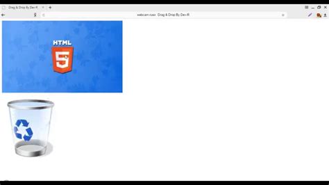Перетаскивания в HTML5 Drag and Drop HTML5 YouTube