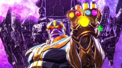 Marvel Ultimate Alliance All Thanos Cutscenes Youtube