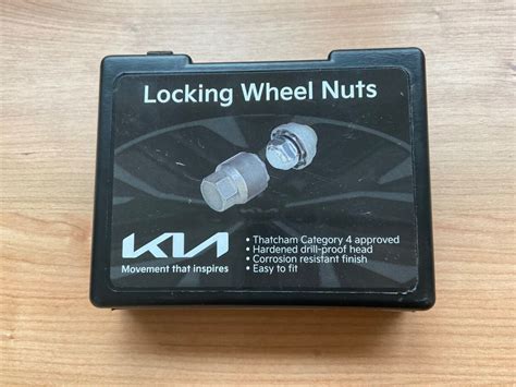 Kia Locking Wheel Nut Set Lp490adu03 Ebay