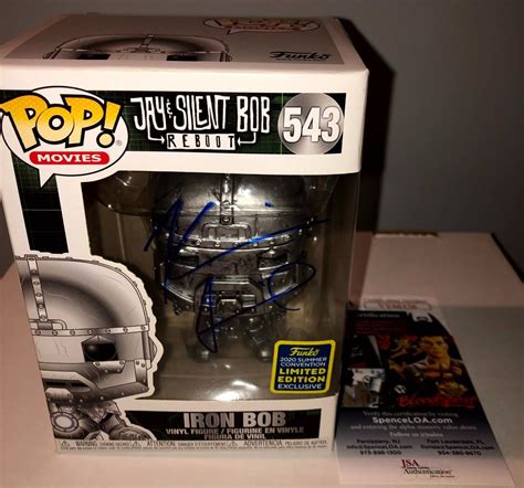 Kevin Smith Jay And Silent Bob Reboot Iron Bob 543 Limited Signed