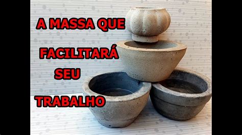 A MASSA SUPER FÁCIL PARA VASOS DE CIMENTO QUE VAI MELHORAR MUITO SEU