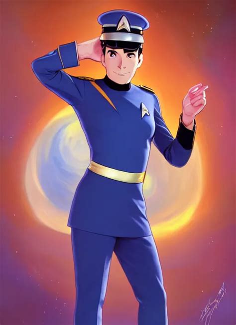 Cute Star Trek Officer Captain Crunch Natural Stable Diffusion Openart