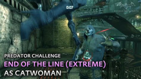 Batman Arkham City End Of The Line Extreme As Catwoman