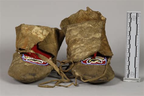 Pair Of Moccasins Smithsonian Institution