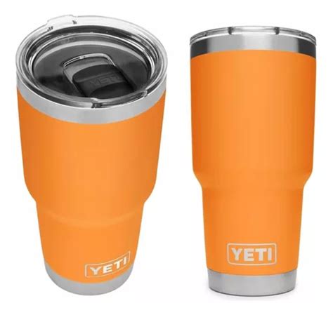 Termo Yeti Oz Original Naranja Acero Tapa Magslider Meses Sin Inter S