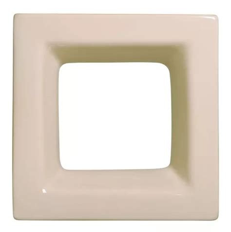 Cobog Esmaltado Quadrado Cer Mico Nude X X Cm Mercadolivre