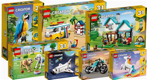 Lego Creator Voorjaar Sets Onthuld