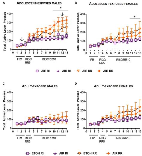 Frontiers Age And Sex Interact To Mediate The Effects Of Intermittent