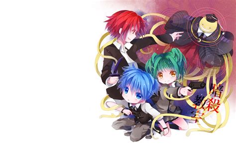 Anime Assassination Classroom Kaede Kayano Karma Akabane Nagisa Shiota Koro Sensei Wallpaper