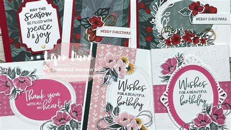 Fitting Florets Card Ideas For Many Occasions Lynn Dunn Stamptastic