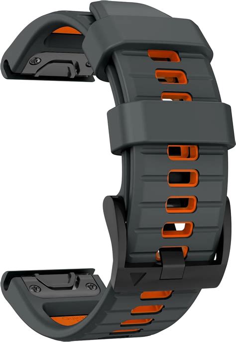 Overstep Watch Band For Fenix X Pro Mm Quickfit Silicone Watch