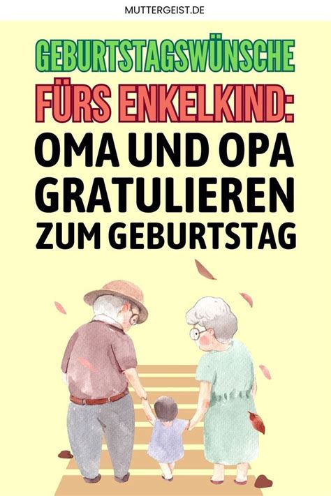 Geburtstagsw Nsche F Rs Enkelkind Oma Und Opa Gratulieren Zum Geburtstag