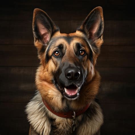 Premium Ai Image A German Shepherd Dog