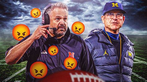 Nebraska S Matt Rhule Subtly Calls Out Michigan For Sign Stealing Scandal