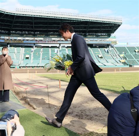 【阪神】藤浪晋太郎「1人やったら多分泣いていた」移籍会見でチームメートのメッセージ甲子園に プロ野球写真ニュース 日刊スポーツ