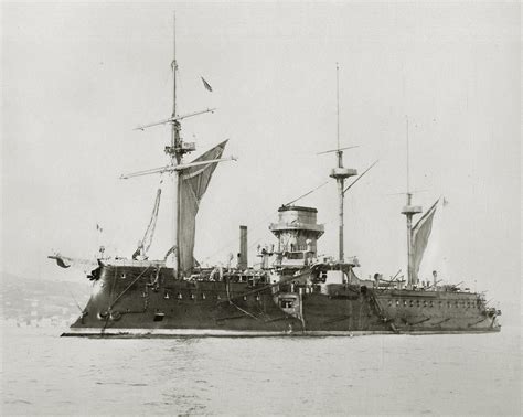 French Ironclad Redoutable She Was The First Warship In The World To