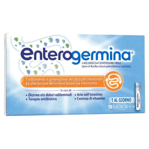 Enterogermina 4 Mil Millones 10 Viales 5 Ml