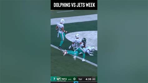 Dolphins Vs Jets Week Nfl Ytshorts Youtube