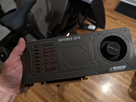 Galax 1070 katana , a single slot 1070 : r/sffpcswap