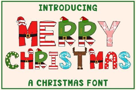Merry Christmas Font - Font Canyon