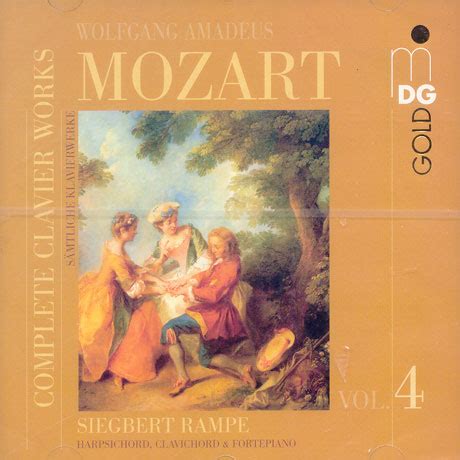 Siegbert Rampe Wolfgang Amadeus Mozart Complete Clavier Works Vol