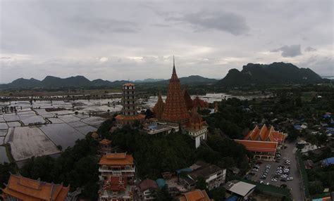 Tiger Temple, Kanchanaburi, Thailand - Drone Photography