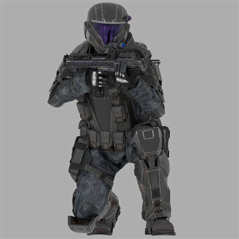 ArtStation - Halo 2 Anniversary Styled ODST, Abimael Salazar | Halo ...