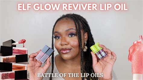 New Elf Lip Oil Review Swatches And Lip Combos Fentydiornyx Dupe Woc Best Lip Oil