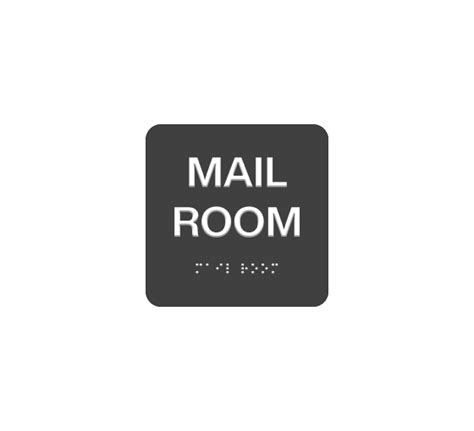 Buy Ada Mail Room Braille Sign And Get 20 Off Best Of Signs