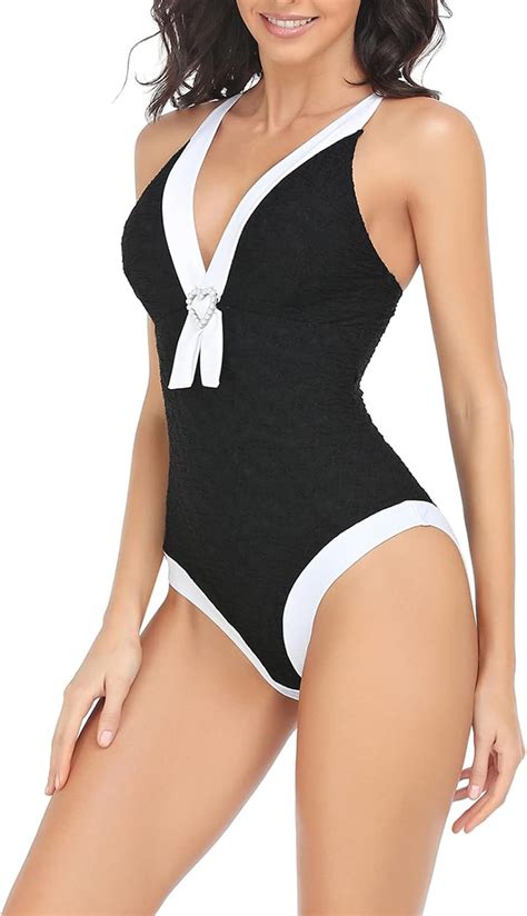 Mommy And Me Traje De Ba O De Una Pieza A Juego Para Madre E Hija Bikini Para La Playa Negro