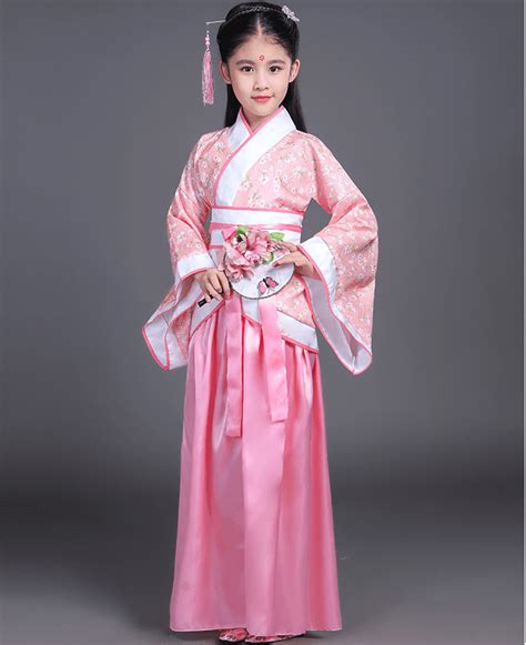 Girls Women's Ancient Chinese Traditional Hanfu Dress Fancy Dress Christmas Party Dress ...