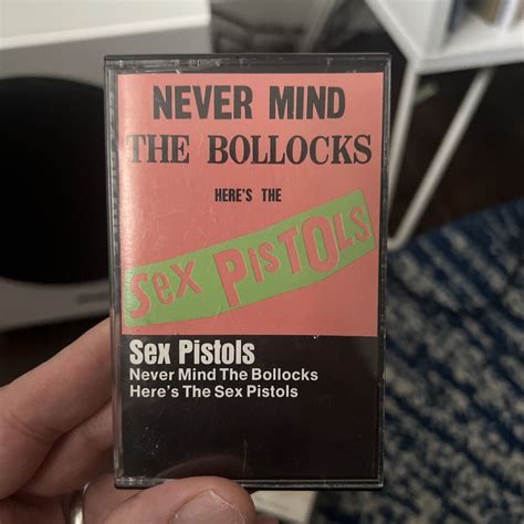 Sex Pistols Never Mind The Bollocks Cassette Tape Usa Values Mavin