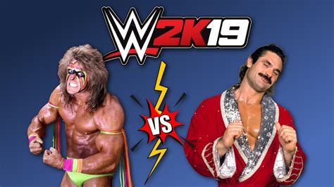 Wwe K The Ultimate Warrior Vs Rick Rude Youtube