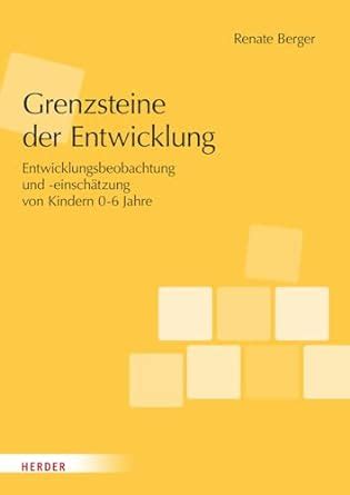 Grenzsteine Der Entwicklung Manual Entwicklungsbeobachtung Und