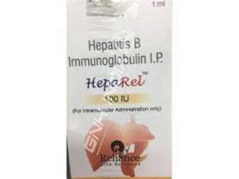 Hepatitis B Immunoglobulin Liquid Heparel 100 Iu Injection For