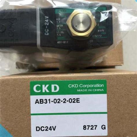 Brandd New Ckd Ab31 02 2 02e Dc24v Solenoid Valve Good Price China