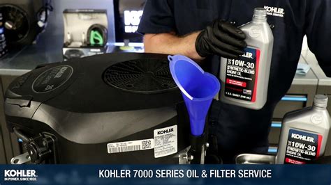 Kohler Oil Change Youtube