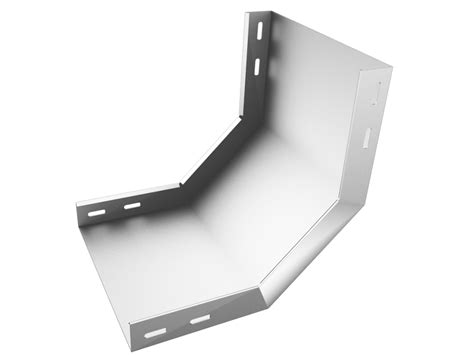 Vertical 90º Inside Bend Stable H60 Cable Tray With Return Flanged