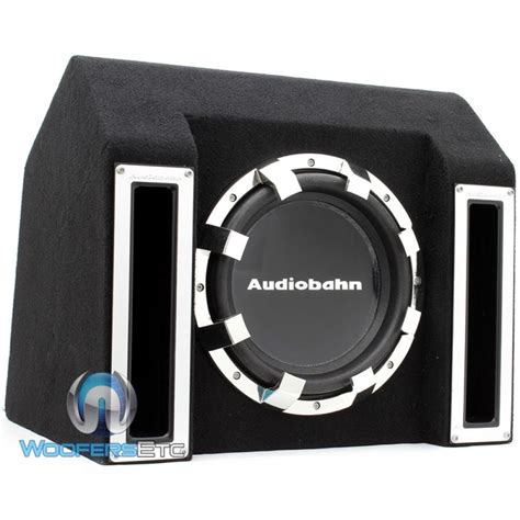 Abb101j Audiobahn 10 300w Rms Slot Ported Loaded Subwoofer Enclosure