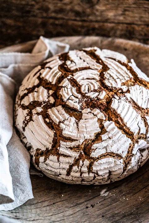 Brot Backen Mit Roggenmehl Und Sauerteig Mediafirepower