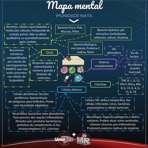 Mapas Mentais Sobre Imunidade Inata Study Maps