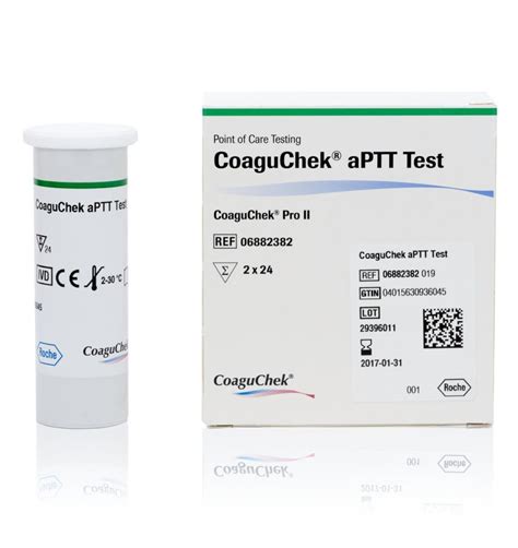 Roche Coaguchek Aptt Test 48 Medilab Arzt And Praxisbedarf