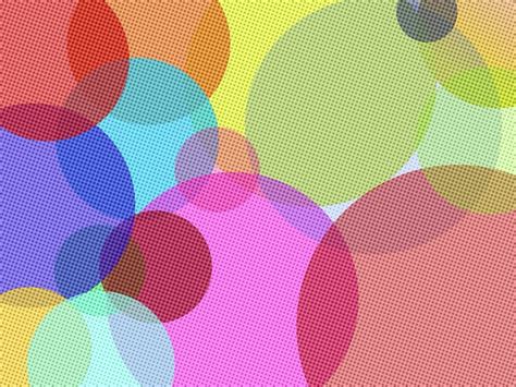 Huge Colorful Circles Background